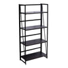 Folding 4-Tier Storage Bookshelf Bookcase Unit Display Stand Garden Plant Holder