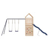 Outdoor Playset Solid Wood Pine F9K7