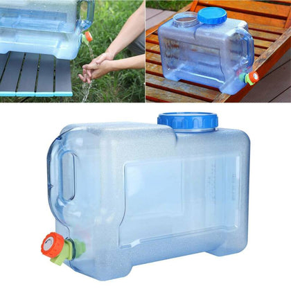 Camping Hiking Tap Carry Tank Container Storage 12L/Drinking Water Bottle Bucket