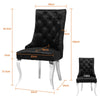 Heavy Duty Velvet Dining Chair Padded Studying Dining Office Banquet Event Chair