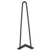 New 16inch Hairpin Legs Hair Pin Legs Set for Furniture Bench Desk Table Metal