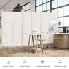 6-Panel Room Divider Folding Privacy Screen Freestanding Protective Partition