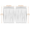 Pair of Beige Curtain for Noise Reducing Bay Window Thermal Drapery Bedroom New