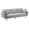 Large 3 Seater Linen Fabric Sofa Tub Armchair Cushiony Settee Couch Accent Chair