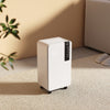 16L Portable Quiet Dehumidifier for Home, Electric Air De-Humidifier w/4 Wheels