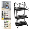 Outdoor Indoor 3/5 Tier Garden Shelving Plant Stand Display Shelf Ladder Rack UK