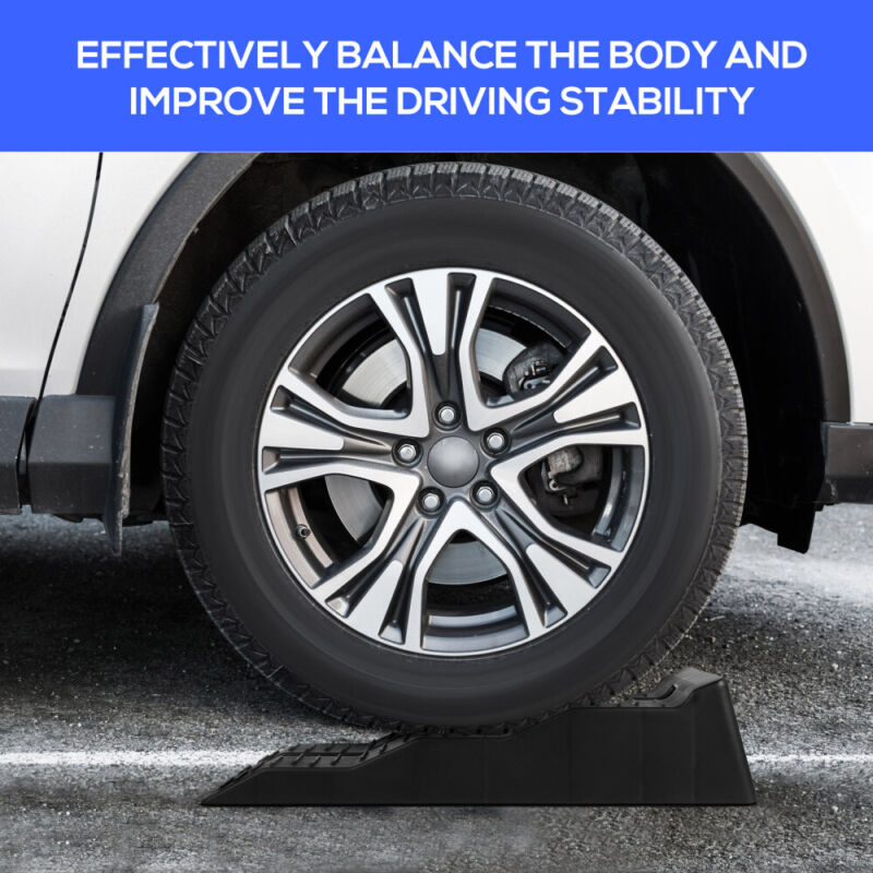 2X Levelling Block Ramp 5T 5000KG Levelers Campervan Trailer Caravan H ...