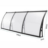 Door Canopy Awning Shelter Front Back Outdoor Porch Patio Window Roof Rain Cover