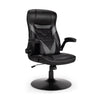 Ergonomic Gaming Chair High Back Leather Rocking Racing Chair W/ Lumbar Support