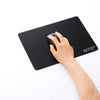6MM PLAIN BLACK FABRIC MOUSE MAT FOAM BACK PC DESKTOP COMPUTER LAPTOP MOUSE PAD