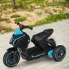 6V Electric Toddler Ride-On Motorcycle 3-Wheel Kids Ride-On Scooter w/ Lights