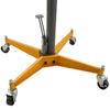 Hydraulic Transmission Jack with Wheels Garage Swivel Lift Hoist Support 0.5 Ton
