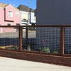 6x3ft / 8x4ft mesh 3mm / 2.50mm Galvanised Welded Wire Mesh Panels Fence Border