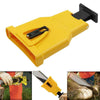 UK Chainsaw Teeth Sharpener Woodwork Saw Blade Grinder Chain Grinding Sharpening