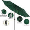 Large Garden Parasol 3M 2.7M Outdoor Patio Umbrella Sun Shade Canopy Tilt Crank