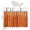 12Pcs/set Wood Carving Hand Chisel Tools For Carpenters Woodworking With Bag UK