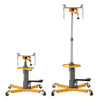 Pro Swivel Hydraulic Transmission Jack Car Lift 0.5Ton 2 Stage Dual Spring Hoist