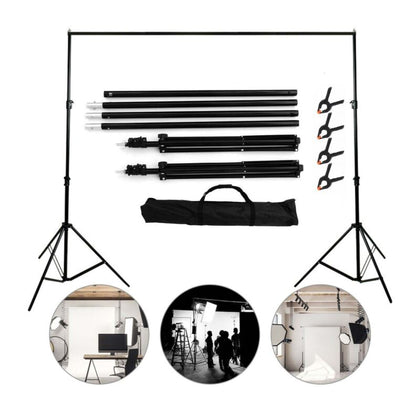 3x3M Photography Adjustable Background Support Stand Backdrop Stand & Carry Bag