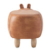 Upholstered Animal Shaped Ottoman Ride-on Footrest Stool Rest Seat TOY Kids New