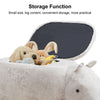 Upholstered Animal Shaped Ottoman Ride-on Footrest Stool Rest Seat TOY Kids New