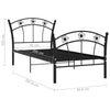 Bed Frame with Football Design Metal sturdy Mattress not included Easy to clean