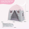 Large Kids Play House Children Indoor Outdoor Castle Fairy Tent Portable Castle