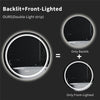 DIY Round Illuminated Bathroom Mirror with Demister Over Bathroom Sink LED Light