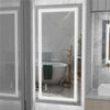 Elegant Bathroom Mirror Dual Light LED Wall lighted Mirror Vertically Horizontal