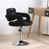 Beauty Salon Chair PU Leather Barber Hairdressing Swivel Chair Kitchen Bar Stool