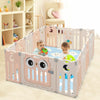 16 Panel Baby Playpen Foldable Toddler Play Yard Fence Safety Activity Center