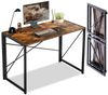 Folding Computer Desk Foldable PC Laptop Table Stand Home Office Study Writing
