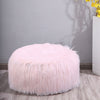 Round Fluffy Pouffe Beanbag Inflatable Foot Stool Footrest Kids Seat Home Decor