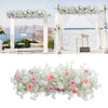 Artificial Hydrangea Flower Row Wedding Arch Background Bouquet Party Decor