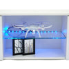Modern 160cm TV Unit Cabinet Stand High Gloss Doors White with LED Lights