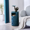 Bedside Table Drawers Cabinet Bedroom Furniture Storage Nightstand Space Saving
