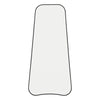 Irregular Full Body Mirror Bridal Shop Fitting Room Wall/Leaning Dressing Mirror