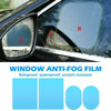 4x Car Anti-fog Rainproof Sticker Side Window Mirror Protective Film Rain Shield