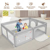 Large Mesh Baby Playpen Kids Infant Safety Yard Activity Center with Ocean Balls