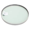 Industrial 50cm Round Metal Frame Wall Mounted Vanity Mirror Home Bathroom Decor