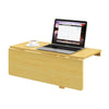 80x60CM Wall-mounted Drop-leaf Table Folding PC Laptop Desk Wooden Kitchen Desk