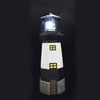 SOLAR POWERED LIGHTHOUSE ROTATING LED GARDEN LIGHT HOUSE DECORATION ORNAMENT
