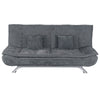 Modern 3 Seater Sofabed Recliner Fabric Sofa Bed Double Sleeper Couch Settee Bed