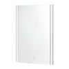 White Bathroom Mirror Wall Mounted Hanging 3 Colors LED Lights Dimmable IP44