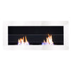 Bio Ethanol Fire BioFire Fireplace 2 Burner Heater Wall Mounted/Inset Install UK