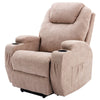 Power Electric Lift Massage Recliner Chair Sofa Armchair with Cup Holders NS