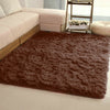 Fluffy Rugs Anti-Skid Shaggy Area Rug Dining Room Carpet Floor Mat Home Bedroom