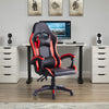 Gaming Chairs Faux Leather Ergonomic Lumbar Support Pillow Home Office Adjusting