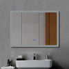 Bluetooth Bathroom Mirror with LED Light 3 Colors Touch Sensor Demister Pad
