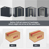 7FT x 4.3FT Outdoor Storage Shed Large Tool Utility Storage House W/Sliding Door