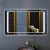 Led Bathroom Mirror with Lights Sensor Switch Demister Pad Anti-fog Wall Mounted